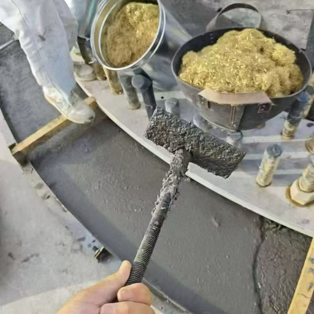 德保C120钢纤维高强无收灌浆料 轧机压缩机汽轮机发电机锻压设备底座灌浆材料